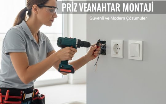Priz ve Anahtar Montajı